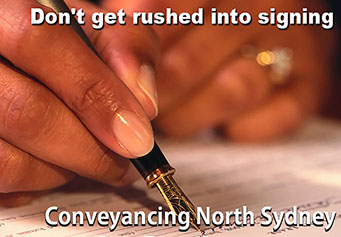 Conveyancing North Sydney leasing